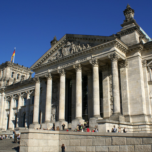 Reichstag Bundestag Berlino